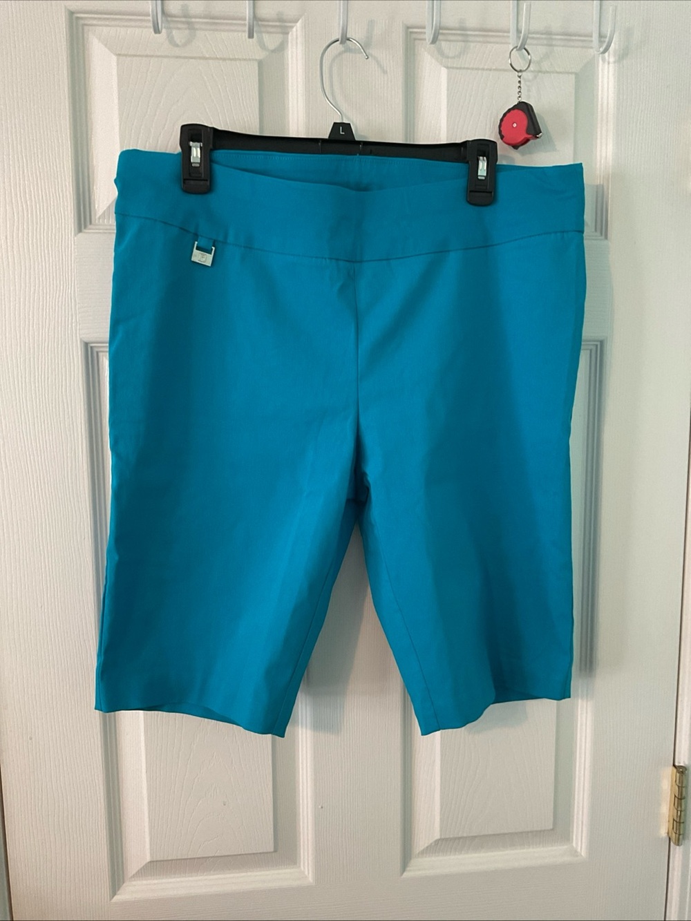 Rafaella Teal Bermuda Shorts